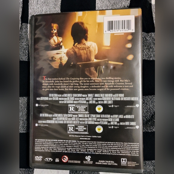 Annabelle 2 Film DVD Set In EUC - Picture 2 of 5